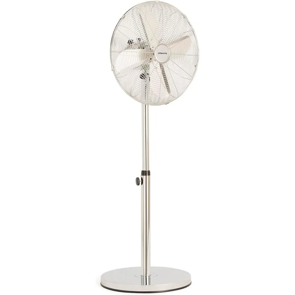 كرييت / حامل هوائي سهل / فينتيلادور دي باي أوسيلانت نيغرو / 50 وات، توهتا قابل للتنظيم وقابل للتعديل، 3 سرعات، نظام دي