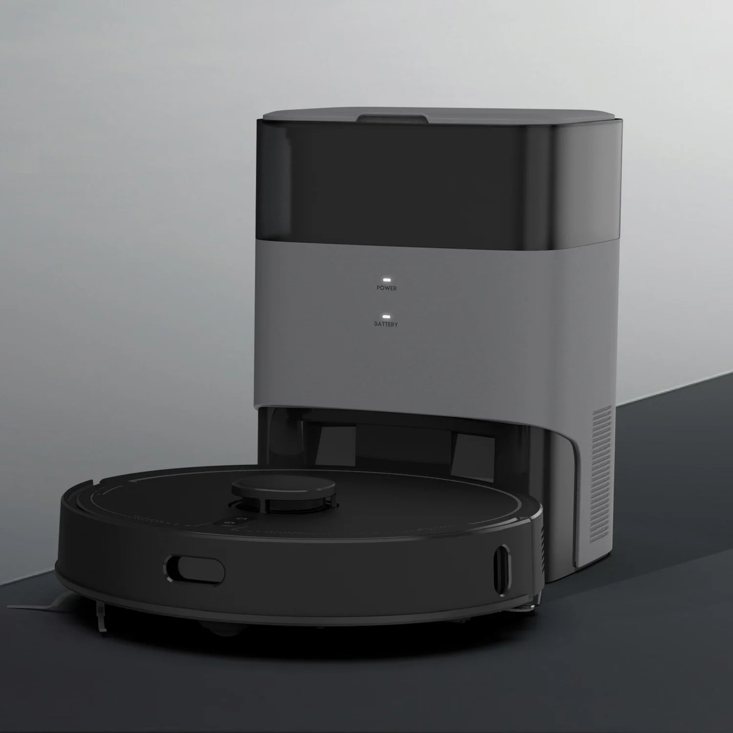 Aspirador Robot Aspiradora Robot Blanco, Robô de Limpeza para Carpete Interno e Pelos de Animais