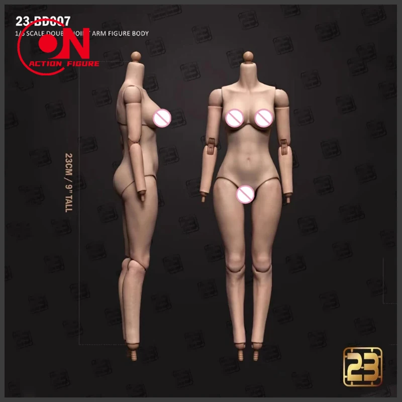 23 لعب 23-BD007 1/6 أنثى الجندي القياسية المشتركة الجسم 23 سنتيمتر أنثى الجندي عمل الشكل مفصل الجسم #1