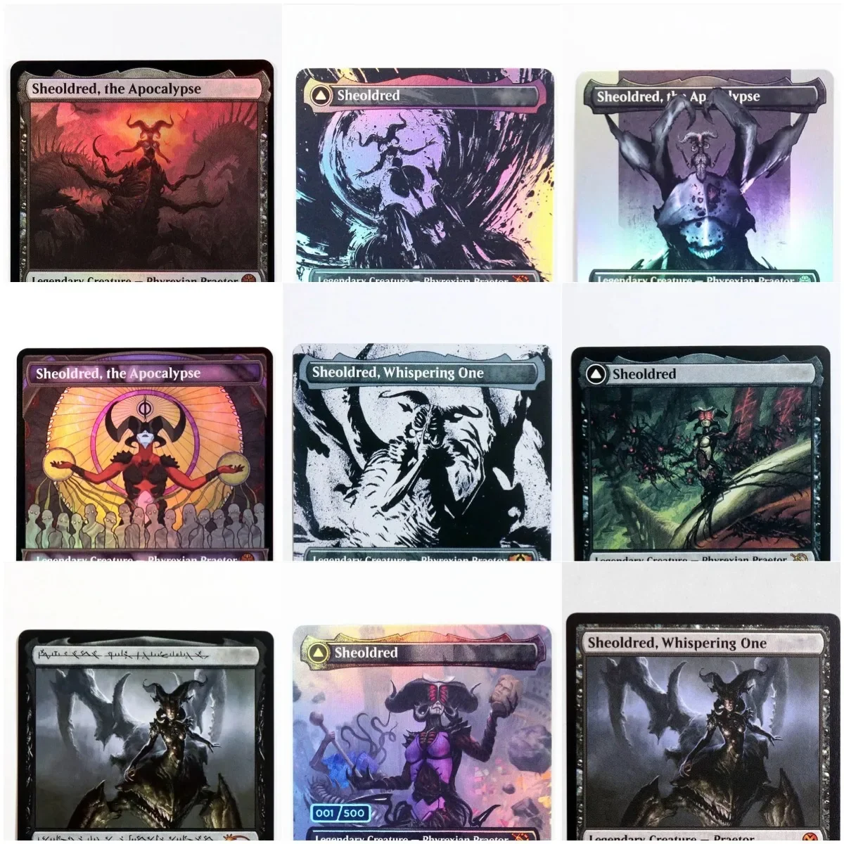 

(Sheoldred, Whispering One) TCG Magical Proxy Black Top Quality Proxy Playing Cards Gathering Board Game Trading Cards