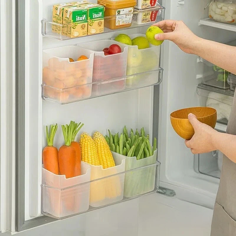 

Refrigerator Storage Boxes Food Fresh Organizer Cold Storage Crisper Fruit Vegetable Spice Food Container Boxes Home Kitchen Box