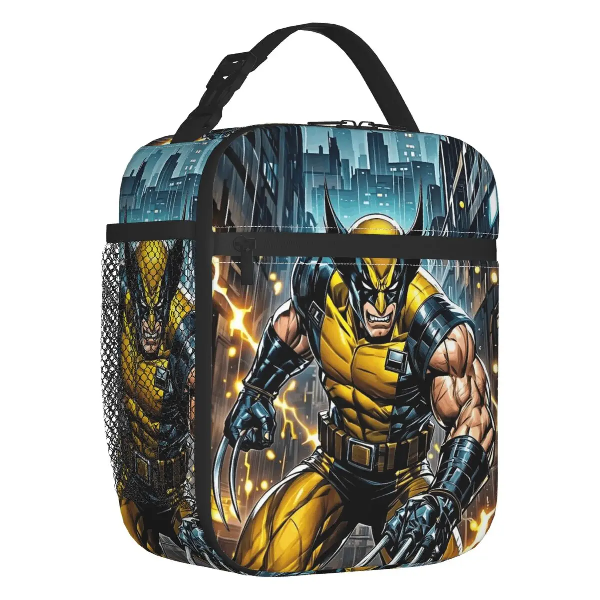 

Пользовательские Росомаха Дедпула фильма многоразовые коробки для завтрака классическая пленка термохолодильник пищевая изолированная сумка для обеда школьница