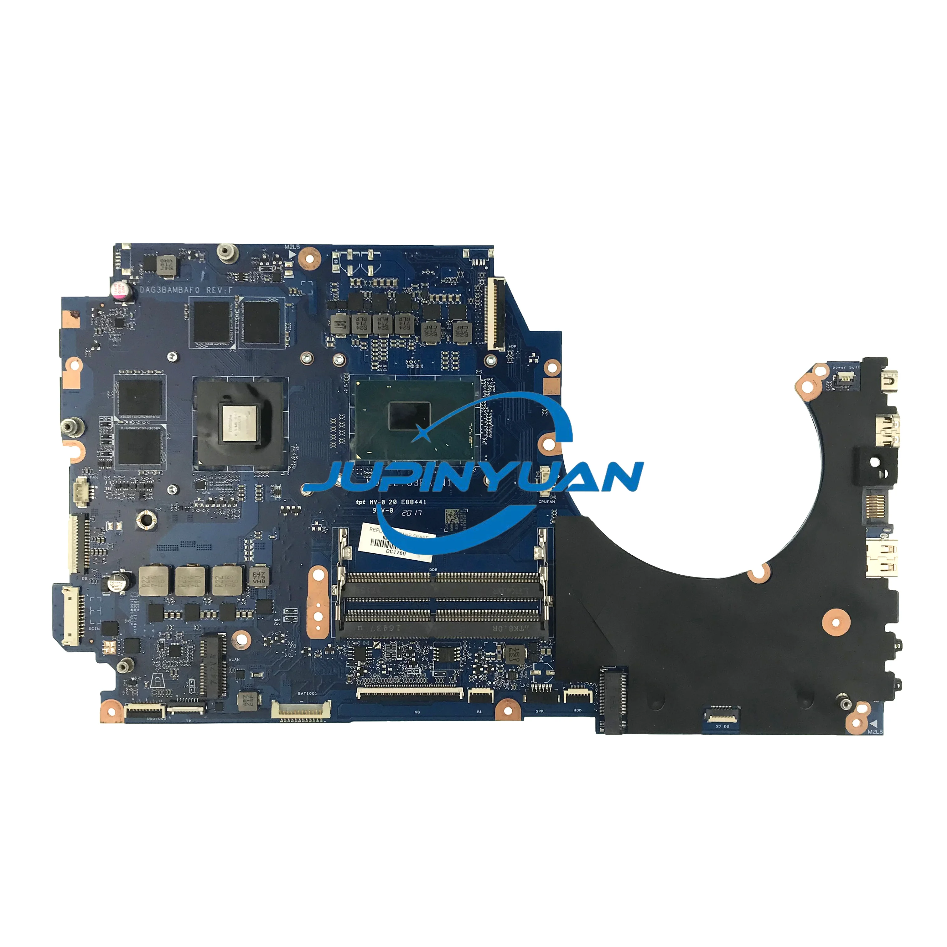 DAG3BAMBAF0 929521-001 929521-601 Mainboard For HP Omen 17-AN 17T-AN Laptop Motherboard G3BA TPN-Q195  Fully Tested