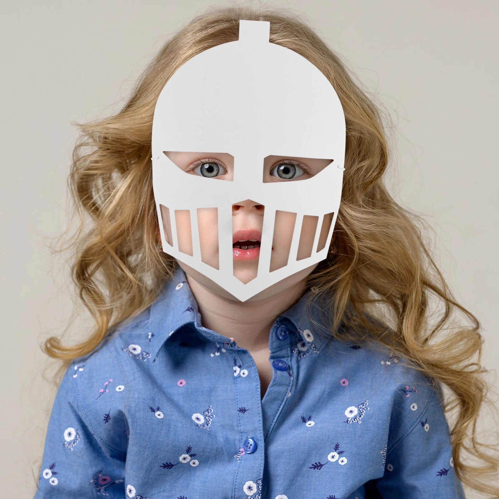 

12pcs Paintable White Paper Masks Graffiti For Kids Mask Making Kit Party Carnival Costume Venetian Mask Halloween Roman