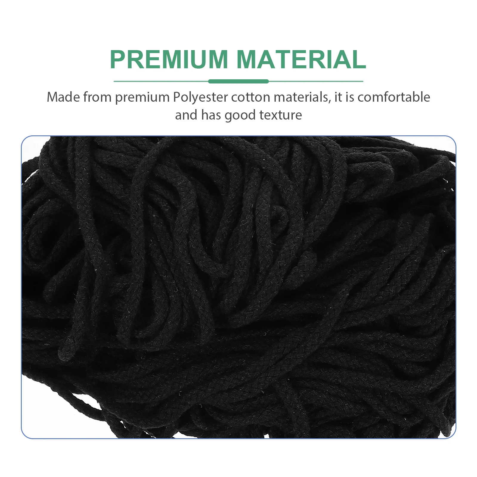 Cotton Rope Craft Cord DIY Tapestries Clothesline Handmade Woven Bag Thread Plant Red Binding Storage Portable Practical Use