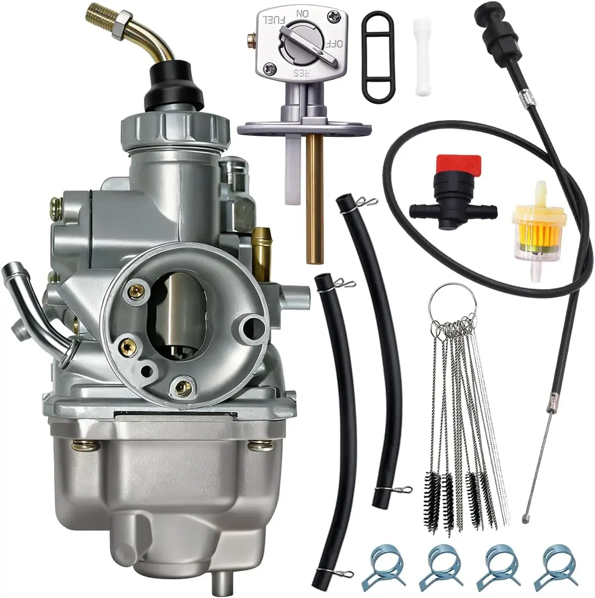 Карбюратор TTR125 для YAMAHA TTR125E TTR125LE 2003-2007 с топливным краном (клапаном) Petcock