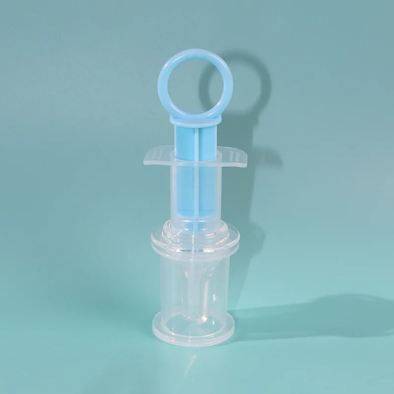 Baby Pacifier Feeder, Baby Liquid Medicine Dispenser, Anti-choking Silicone Needle Feeder Water Feeder, With Measuring 20ml Cup