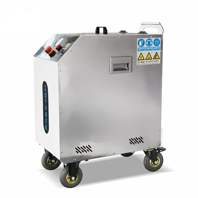 

Compact Dry Ice Cleaning Machine for Tight Spaces and HVAC Systems. Portable Unit with High Performance and Easy Storage.