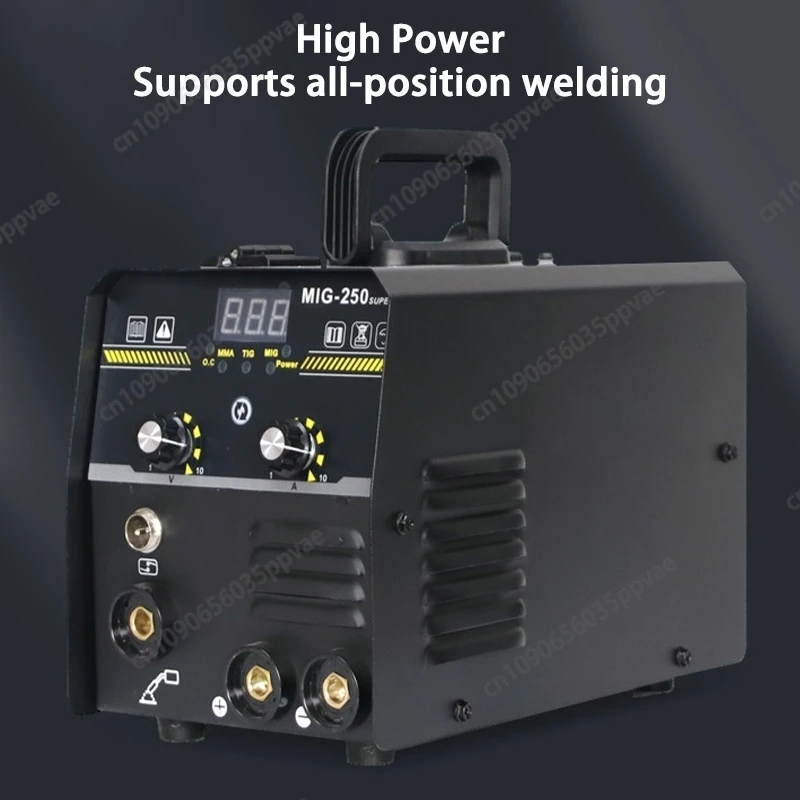 Máquina de soldadura 3 en 1, soldador MIG MMA TIG sin gas, 220V, inversor Digital portátil, equipo de soldadura para el hogar, bricolaje y profesional