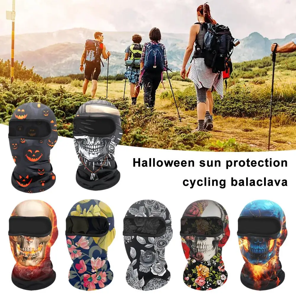 Sunscreen Balaclava Icethread Full Face Scarf Mask Tactical Military Motorcycle Wind Face Cover Cap Bicycle Cycling Headgear Men