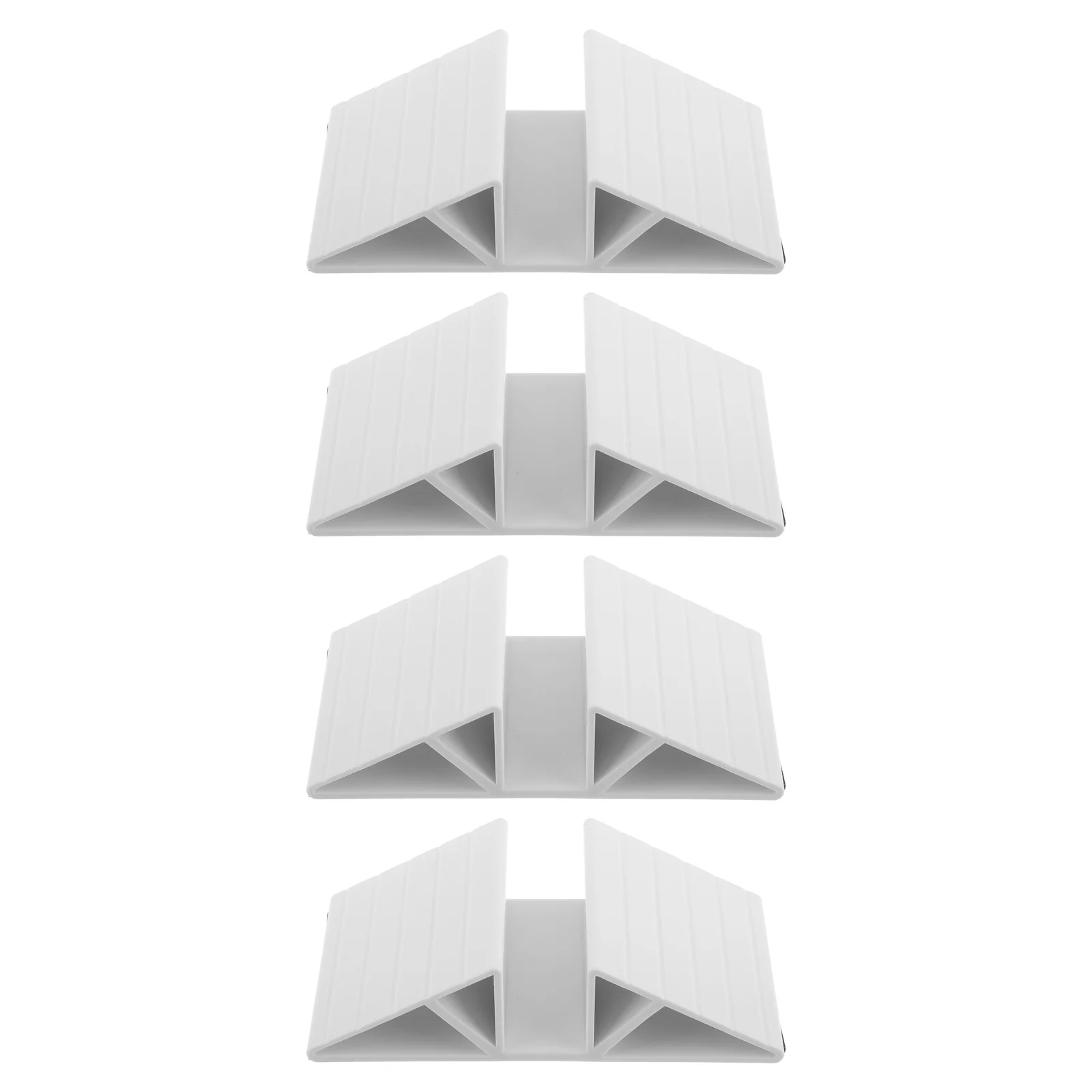 

4 шт., опорные ножки для ворот домашних животных, треугольная усиленная основа для отдельно стоящих ворот для собак, стабилизатор безопасности лестницы, фитинги