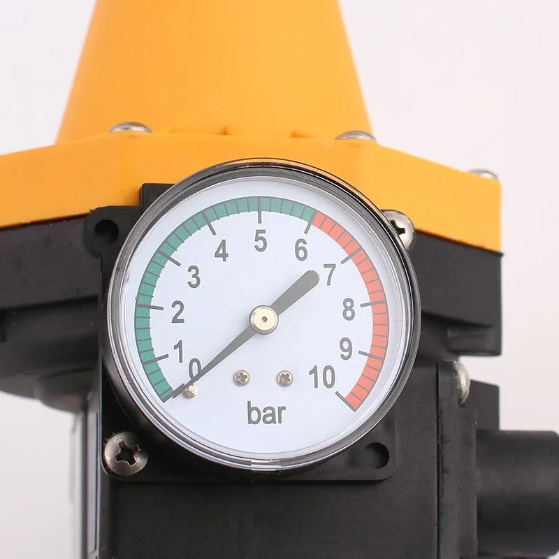 Water Pump Pressure Controller,Water Pump Automatic Controller Switch with Meter Automatic Start Stop For Water Shortage Protect