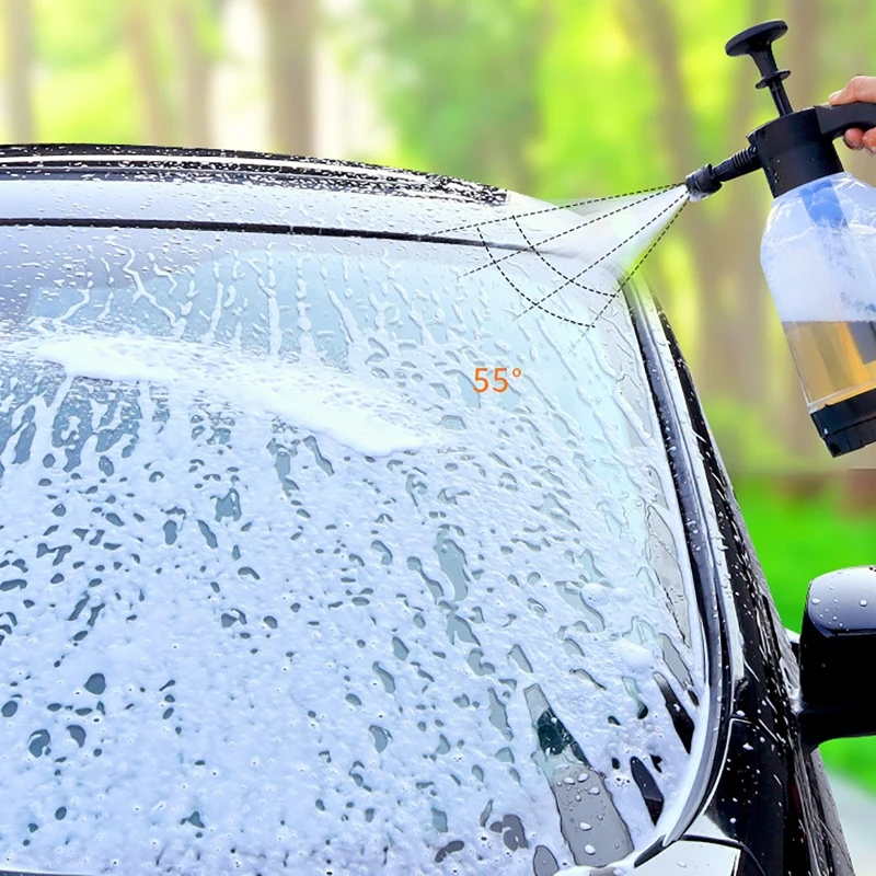Regadera de espuma de 2L para el hogar, herramienta Manual de riego de flores, pulverizador de pulverización para lavado de coches