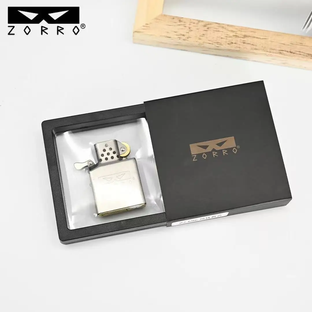 

ZORRO 2026, новая вставка для зажигалки из чистого титана, универсальный вкладыш для зажигалки из титанового сплава, аксессуары для зажигалки, аксессуары для сигарет