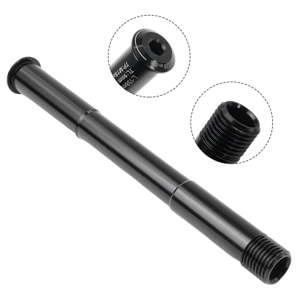 AliExpress Mountain Bike Front Hubs Tube Shaft 15X110 Mm Bicycle Front Fork Thru Axle Skewer MTB Road Bike Frame For ROCK SHOX Accessories