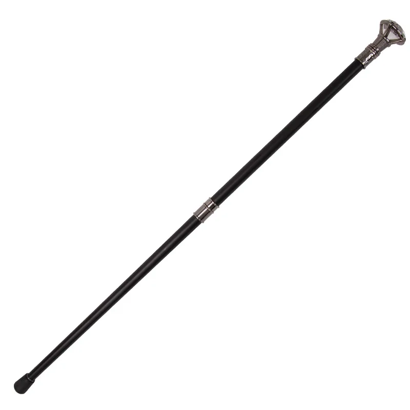 Multifuncional Montanhismo Caminhadas Cane Stick, Ferramenta de muletas destacáveis, Cana de diamante portátil, Acampamento ao ar livre, 91cm