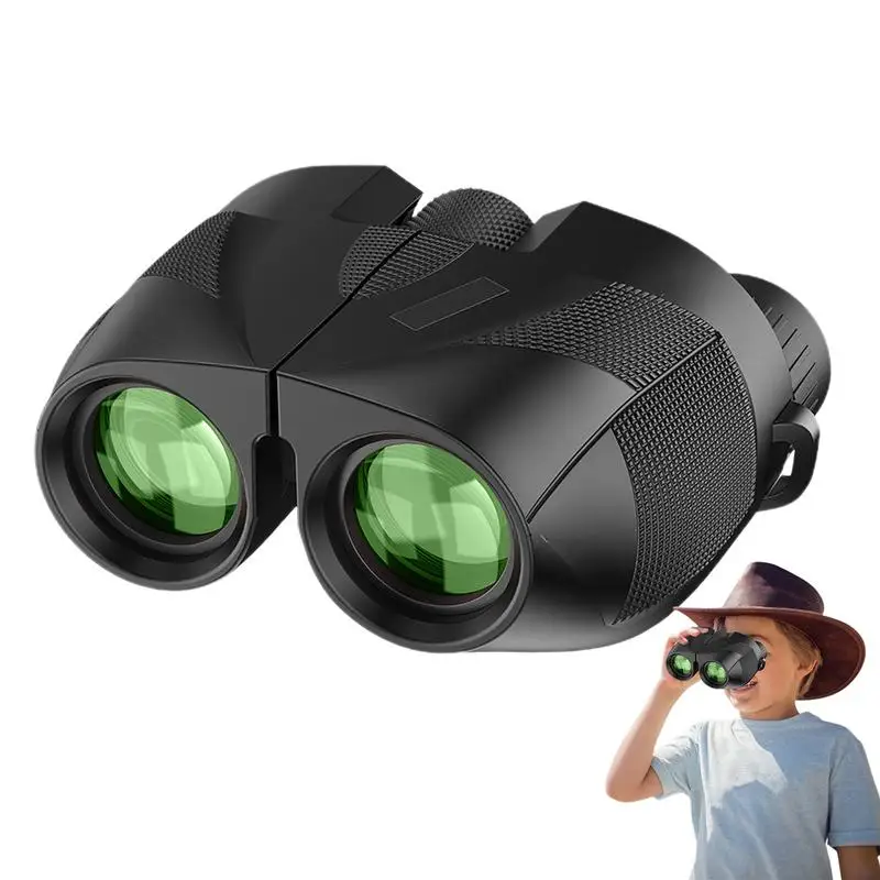 

Binoculars Compact Mini Portable Telescope Multi-coated Prism Handheld Binoculars For Outdoor Sports Games