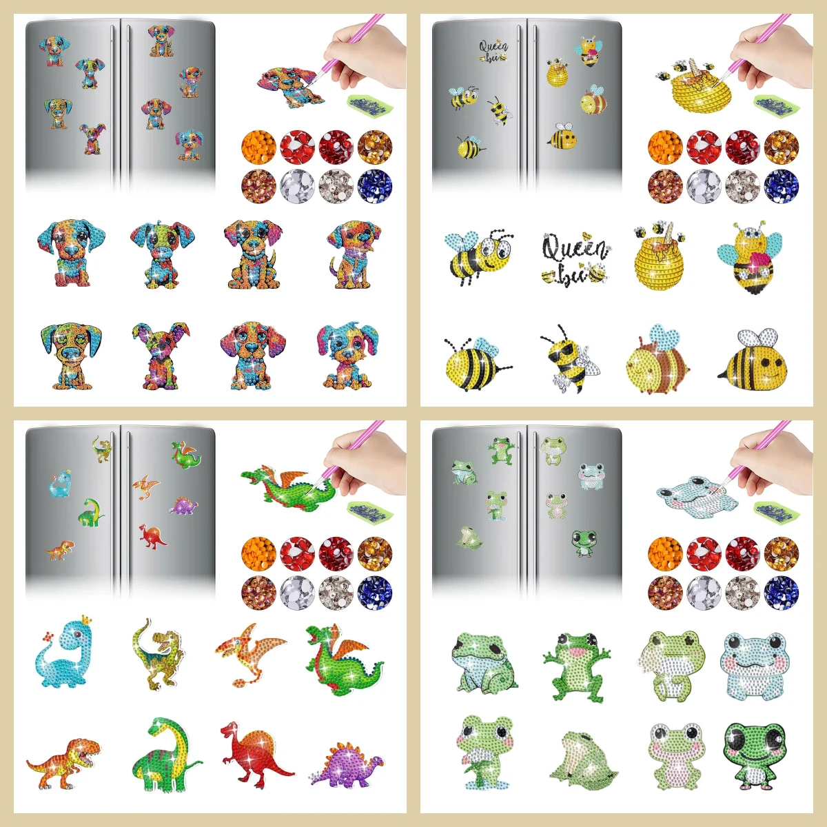 8 Sets Of Diy Diamo…