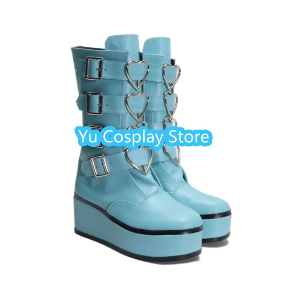 Yu Cosplay Store Shiranami Ramu Scarpe Cosplay Scarpe Cosplay Anime Stivali Costumi di Halloween Puntelli