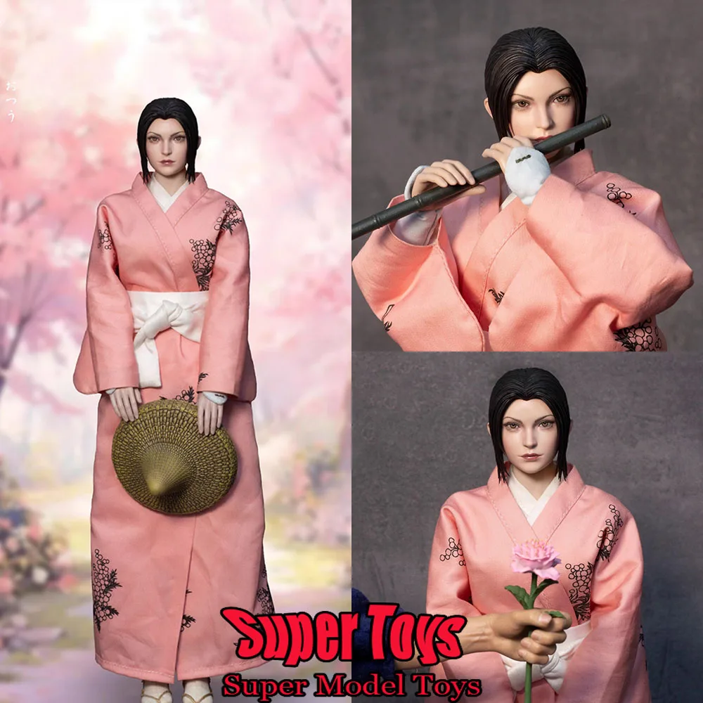 ZGJKtoys JK-007 1/6 Scale Women Soldier Ronin Series Atone Female Kimono Suit Full Set 12-inch Action Figure Doll Fans Gifts