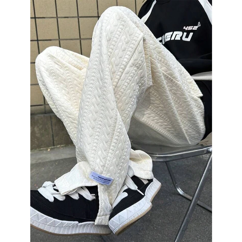 Men's Baggy Pants Sportswear Autumn Winter Male Trousers Gyms Hip Hop Tracksuit… - Image 4