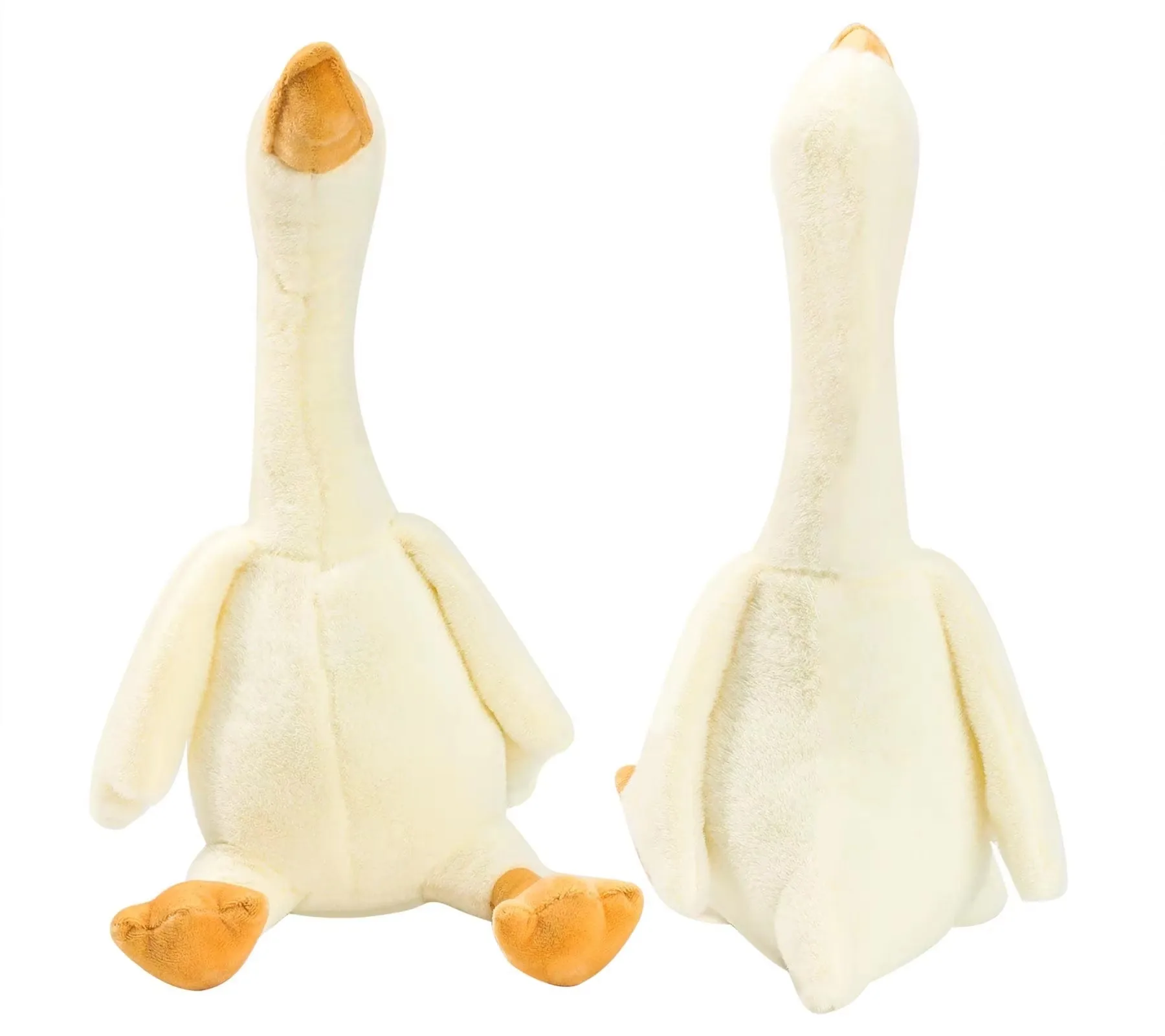 New Upgrade Cute Big White Goose Plush Toys Soft Huge Duck Sleep Pillow Cushion Soft Stuffed Animal Doll Birthday Gift for Kids image 6
