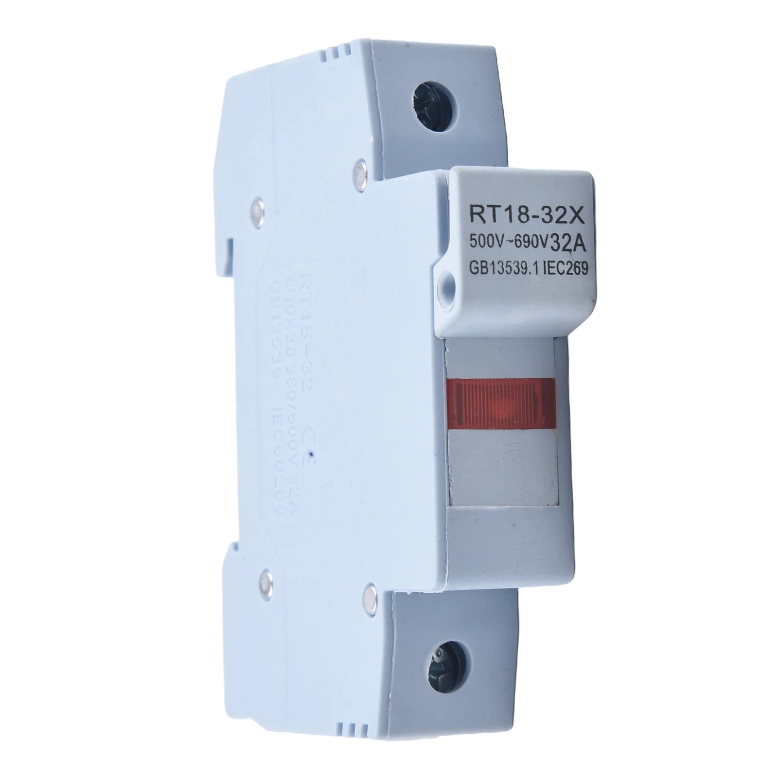 10x38mm Fuse Base RT18-32X Fuse Base For Workplace Installation High Work Efficiency Pure Copper Conductive Terminal