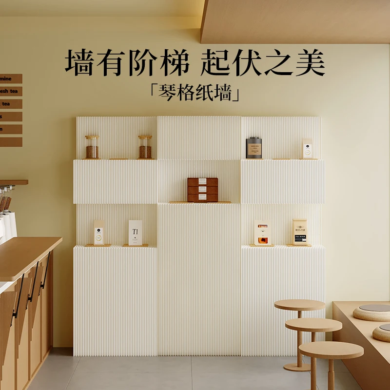 Screen partition grid paper wall office furniture baffle commercial fence rack display rack storage rack