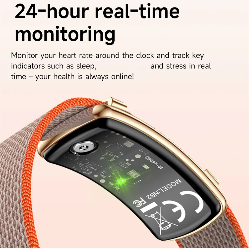 Sport Smart Bracelet Multiple Sport Modes Health Protection Sleep Physiological Monitoring Waterproof Menstrual Cycle Management