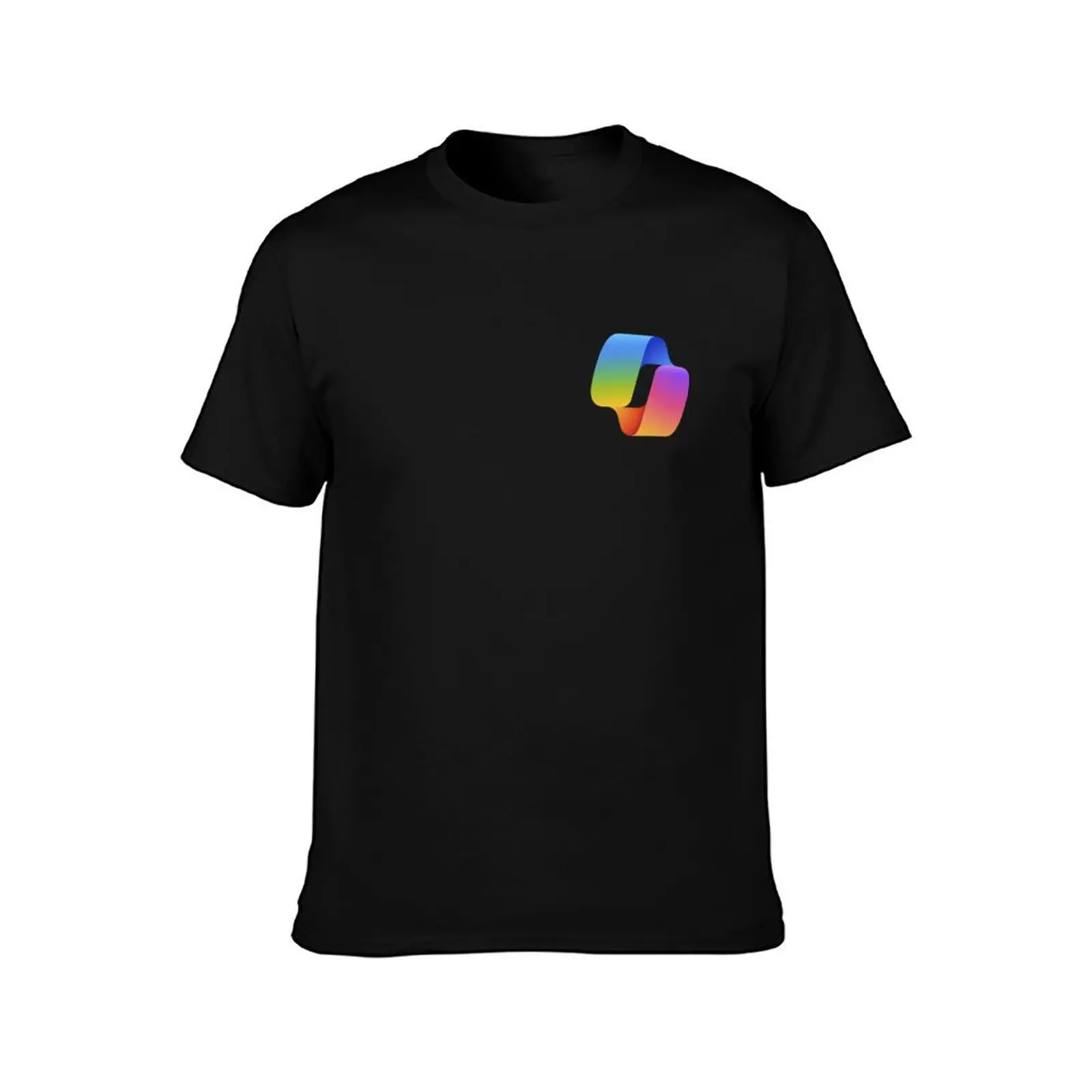 Microsoft Copilot AI T-Shirt Casual Fashion Short Sleeve Cotton T-Shirt