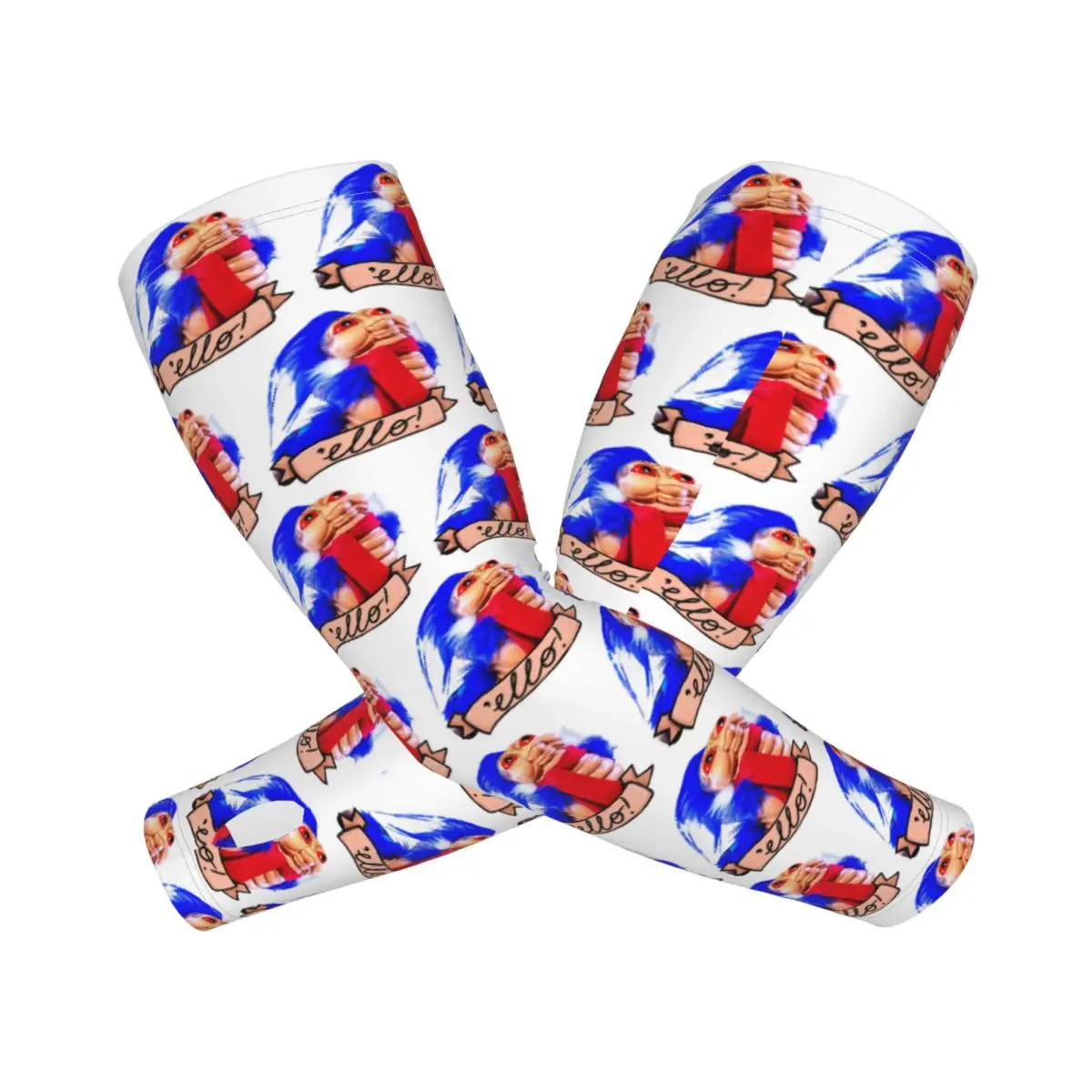 Ello! The Worm - Labyrinth Outdoor Arm Sleeves Sun UV Protection Cover Summer Ice Silk Cycling Tattoo Sleeves