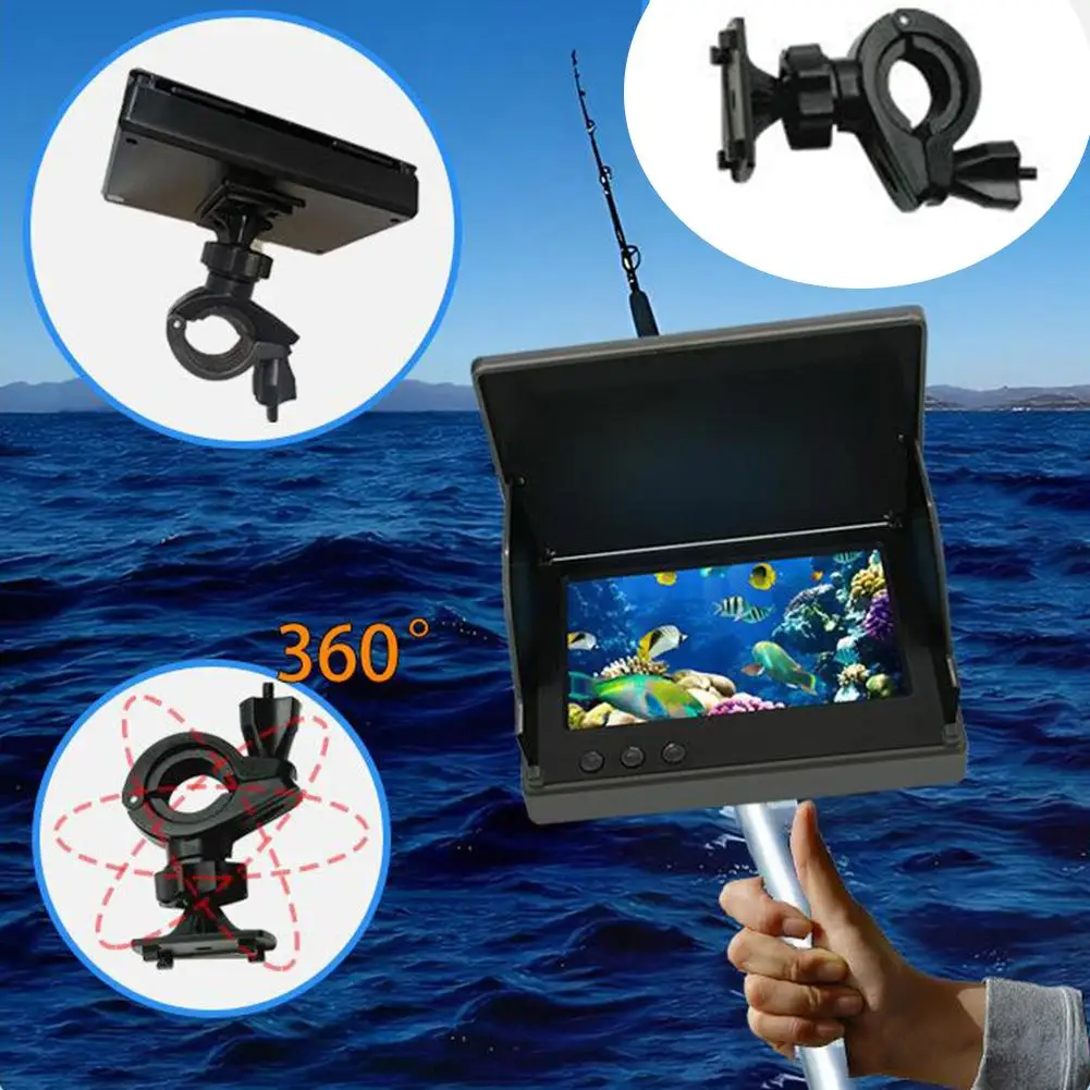 30 M Portable 4.3In LCD Fish Finder Underwater Fish Depth Finder Water Handheld 1080P  220° Fishing Camera With Night Vision