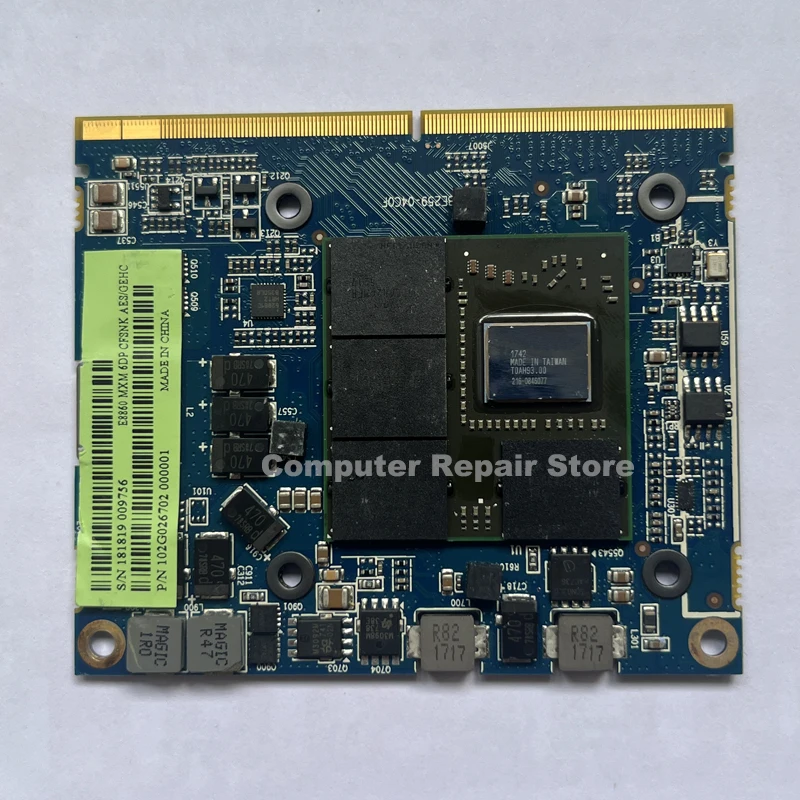 Imagem -03 - Gpu Incorporado Original Usado Placa de Vídeo Gddr5 Tudo em Uma Máquina Gddr5 tipo Mxm 3.0 Alta Qualidade 100 Testado 2160846077 2g