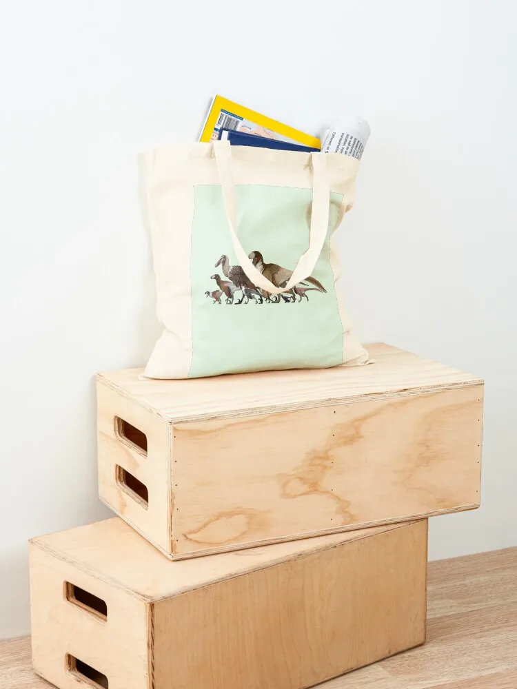 Dromaeosaurs 2019 (No Background) Tote Bag canvas shopping bag tote bags aesthetic Candy bags Cloth bag