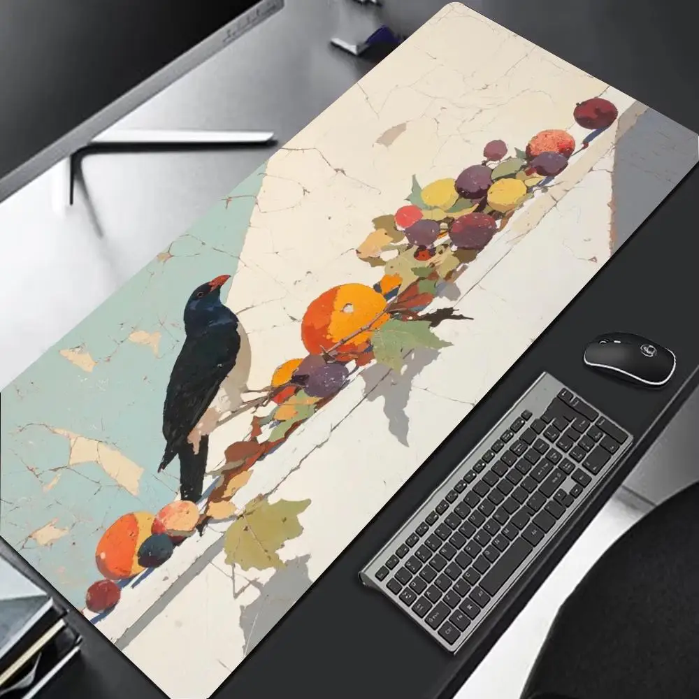 

Art Style Mouse Pad Multi-Size non-slip Gaming Mousepad Gamer E-Sports Mouse Mat Game Mechanical Keyboard XXL Desk Mat