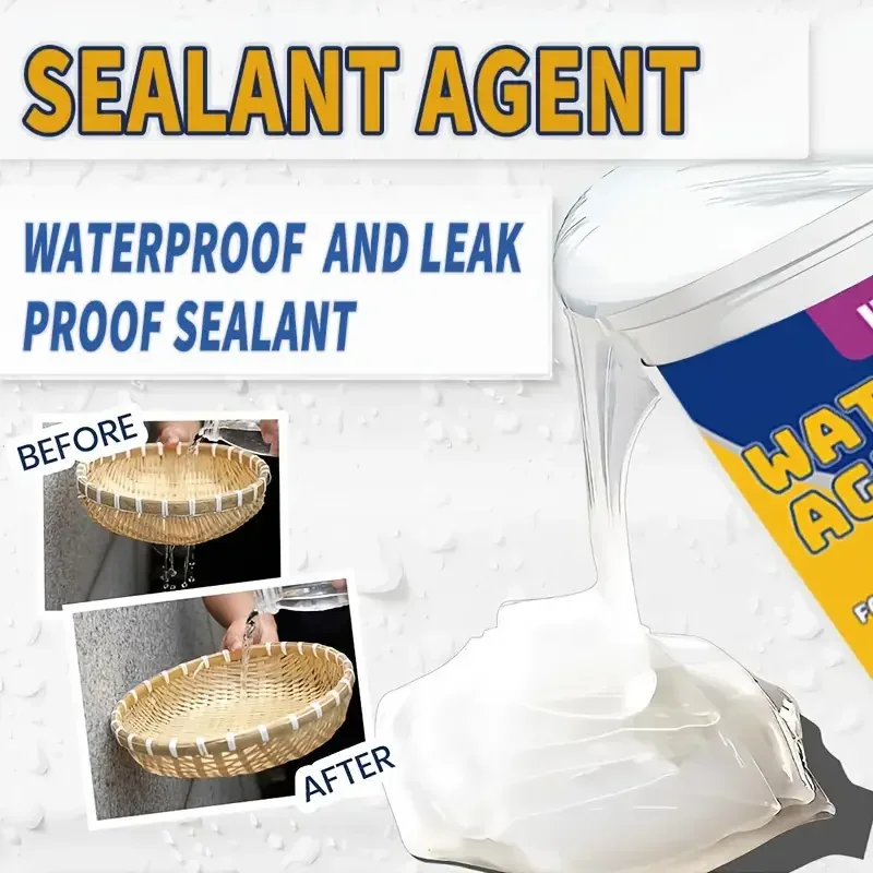 150g invisible waterproof repair kit - a durable, transparent solution for boats, RVs, and home use - providing long-lasting