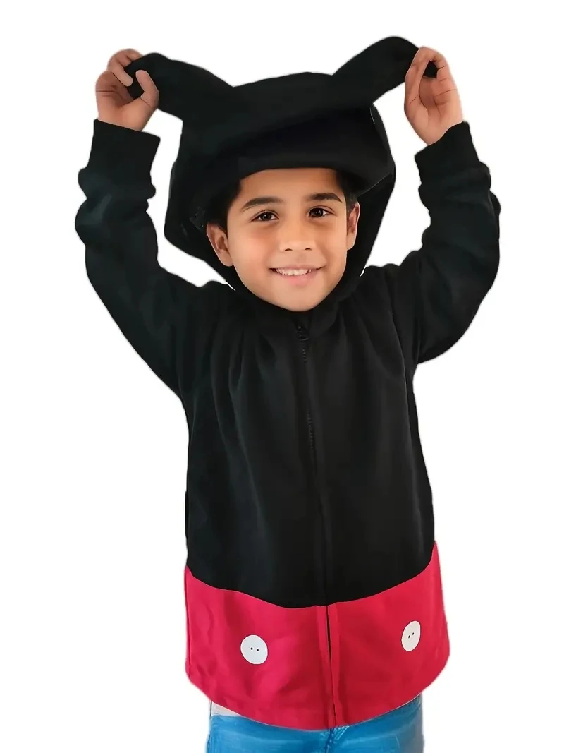 

Толстовка в стиле принцессы для мальчиков с бантами и карманами в красный горошек, милая детская верхняя одежда