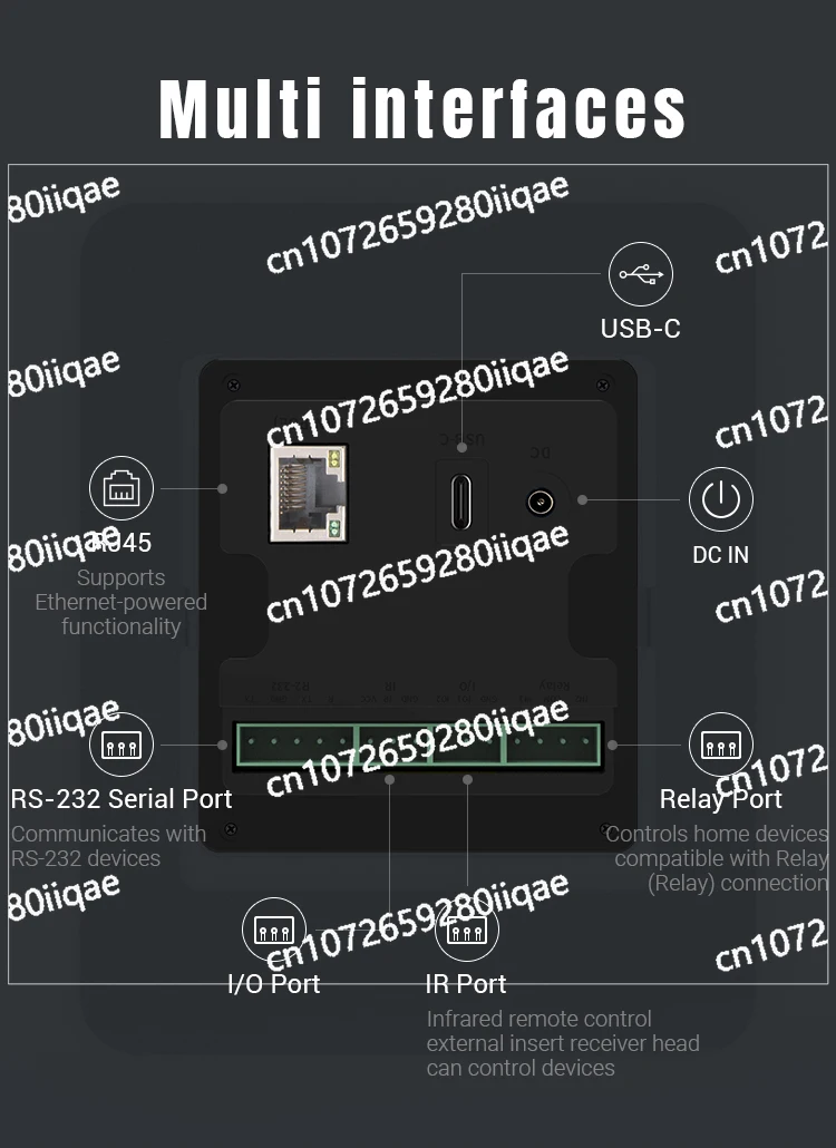 Quad-Core For Touch Control Display Smart Home 9.7 Inch Android 13 Tablet With RK3566