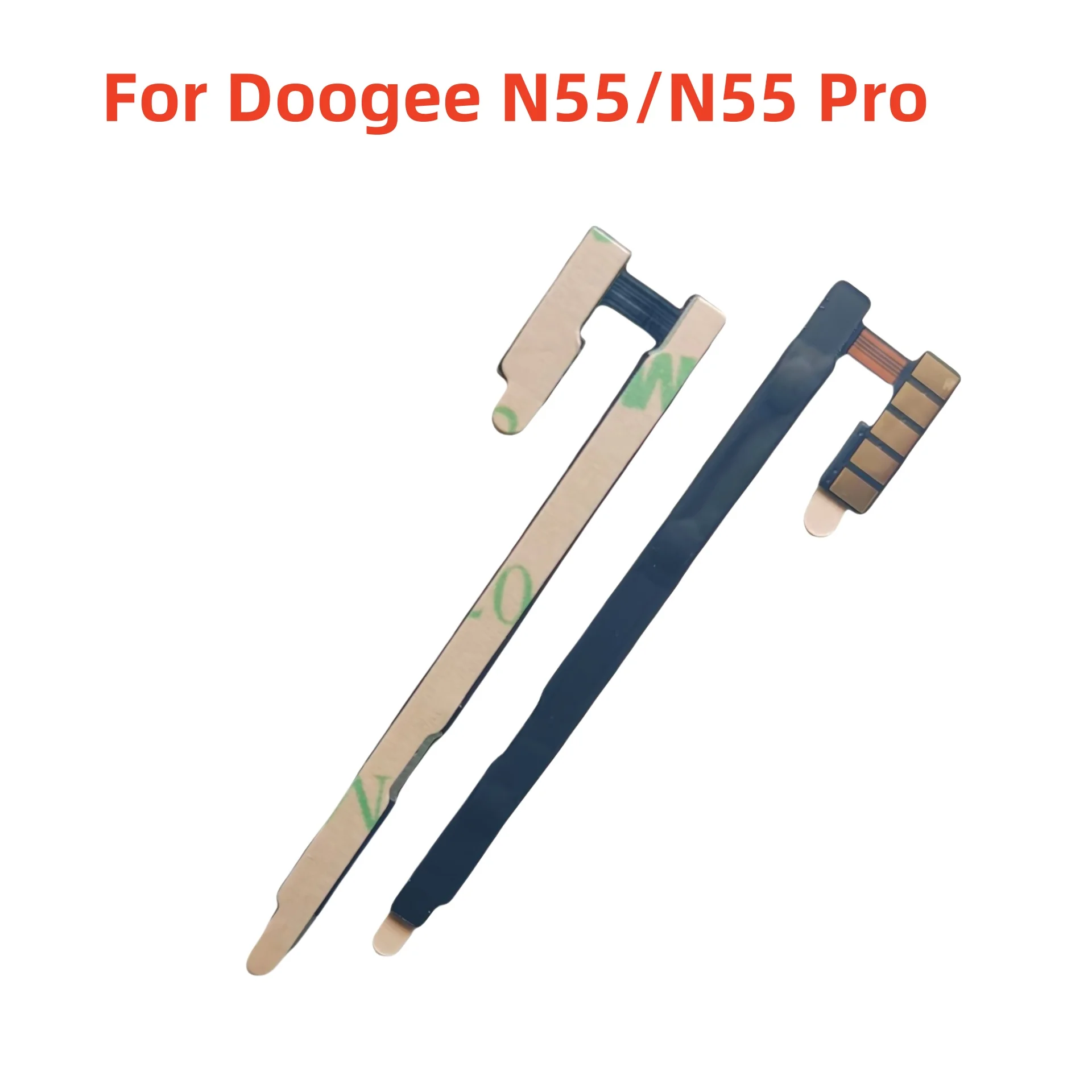 

2 шт. новый оригинальный для Doogee N55, боковой кабель FPC для сотового телефона, кнопки громкости, провод FPC для N55 Pro, аксессуары для ремонта Flex