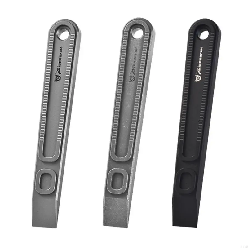Compacted Lightweight Pry Bar Multiple Tool With Bottle Opener And Screwdriver Suitable For Outdoor Carry Home Repair M4YD