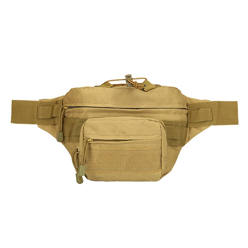 Men Waist Fanny Pack Travel Hip Bum Bags Military Assault Large Capacity Nylon Sports Climb Hiking Male Belt Sling Chest Bag