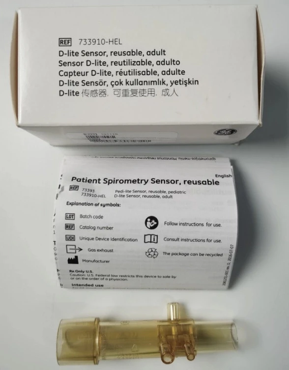 GE Original European and American Anesthesia Machine Respirator Adult Lung Function Converter Sensor 73390-HEL