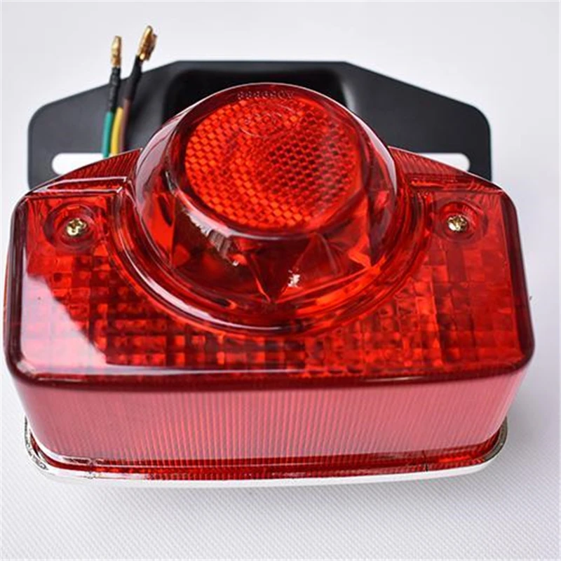 Motorcycle Tail Lamp Rear Brake Stop Light for Honda Lifan Jialing Super Cub 70cc JH70 C70 C90 DY90 JL70 CD70 Flasher Winker