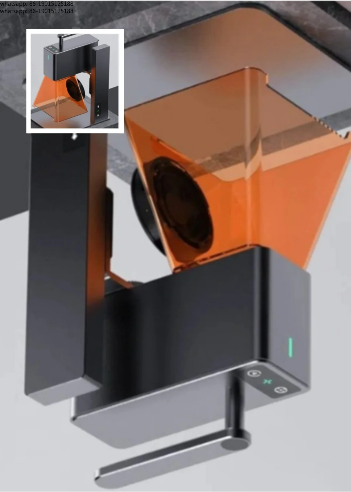 

Portable, easy to use, fast engraving speed, multi material laser engraving machine, equipped with 2k 5W LP2 Pro