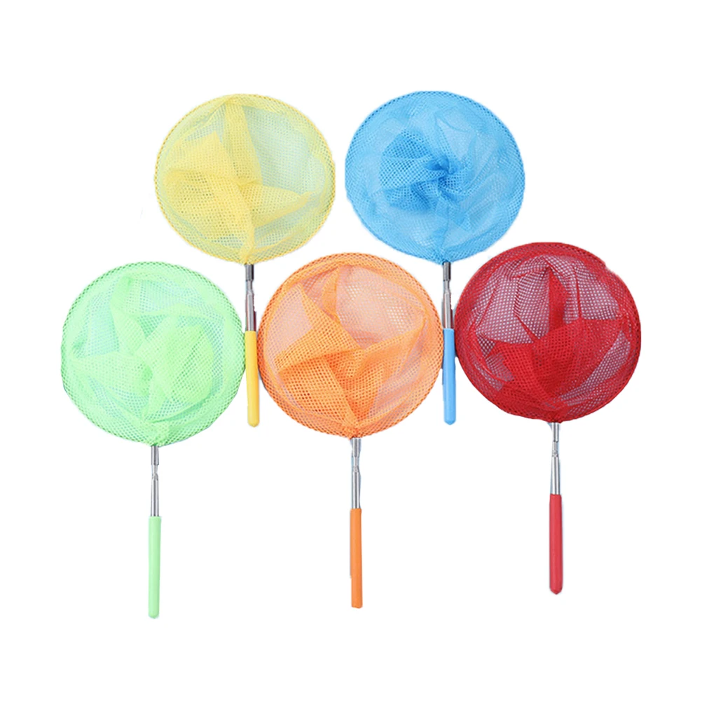 

Insect Catching Net Retractable Telescopic Extendable Lightweight Kids Toys Bugs Butterflies Small Fish Biological Educational