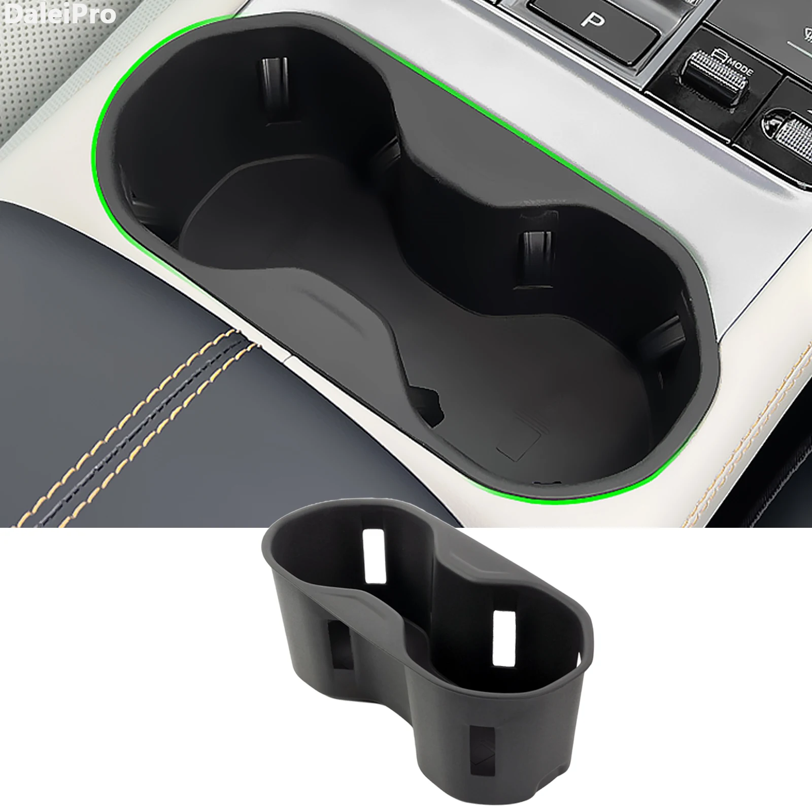 For BYD Seal U 2023 2024 2025 Armrest Storage Box Center Console Cup Holder Layered Storage Box Accessories for Song Plus DM-i