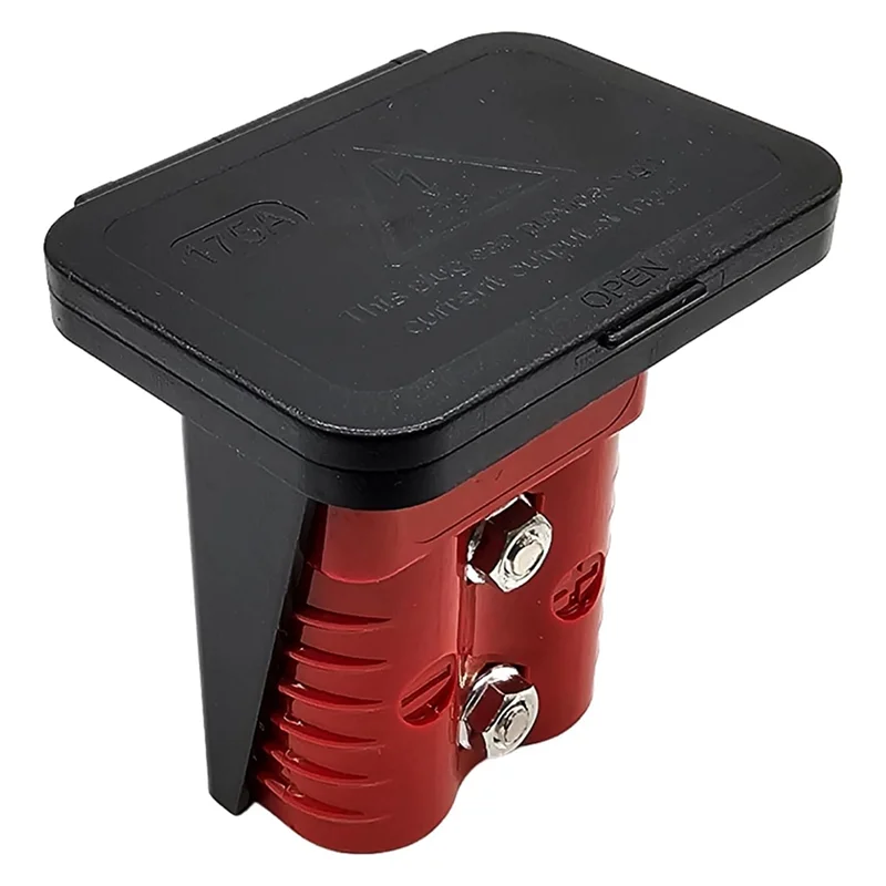 

2PCS Plug Mounting Panel With Dust Cover, Panel Base With Dust Cover,Compatible With Anderson SB175 Series-AT64