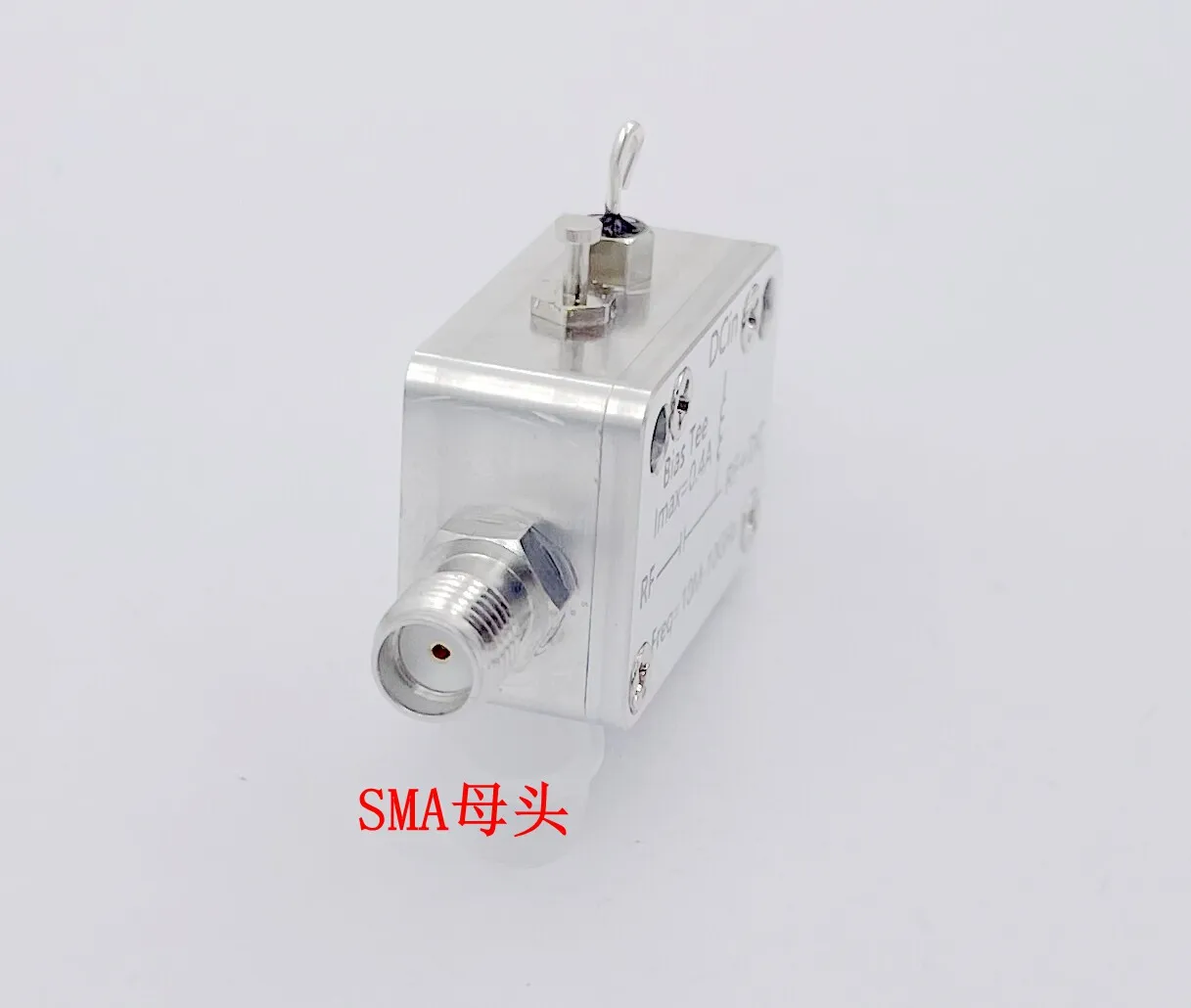 10M-10G RF DC Blocker, SMA DC Feed, BiasTee, Coaxial Biaser, 400mA