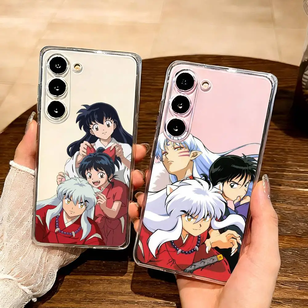 Half-Demon Hero Anime I-InuyashaS Phone Case For SamsungA10 A12 A31 A40 A70 Transparent Cover Case