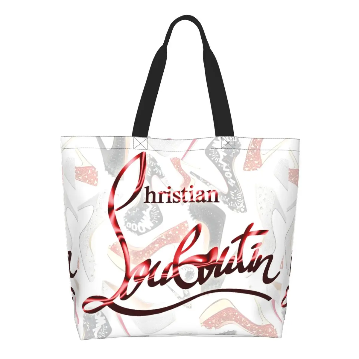 Christians High Heels Grocery Bags Large Capacity Unique Design Stuff For Female Casual Shoulder Bag